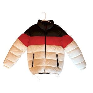 Men’s pull & bear bubble coat size large